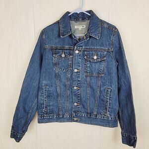 JW Anderson Uniqlo blue denim trucker jacket size medium mens Designer Retro